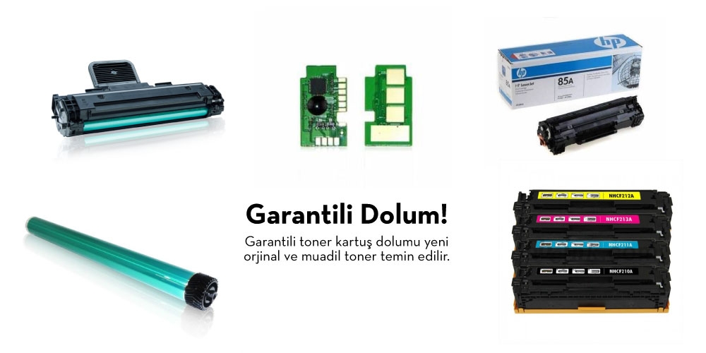 Garantili Kartuş ve Toner Dolumu